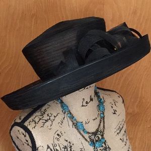Versatile Black Hat - wide brim